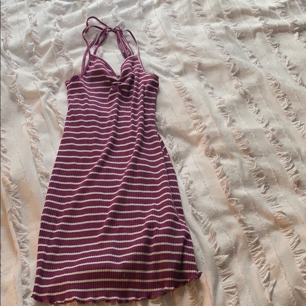 fitted Striped Spring/Summer Dress